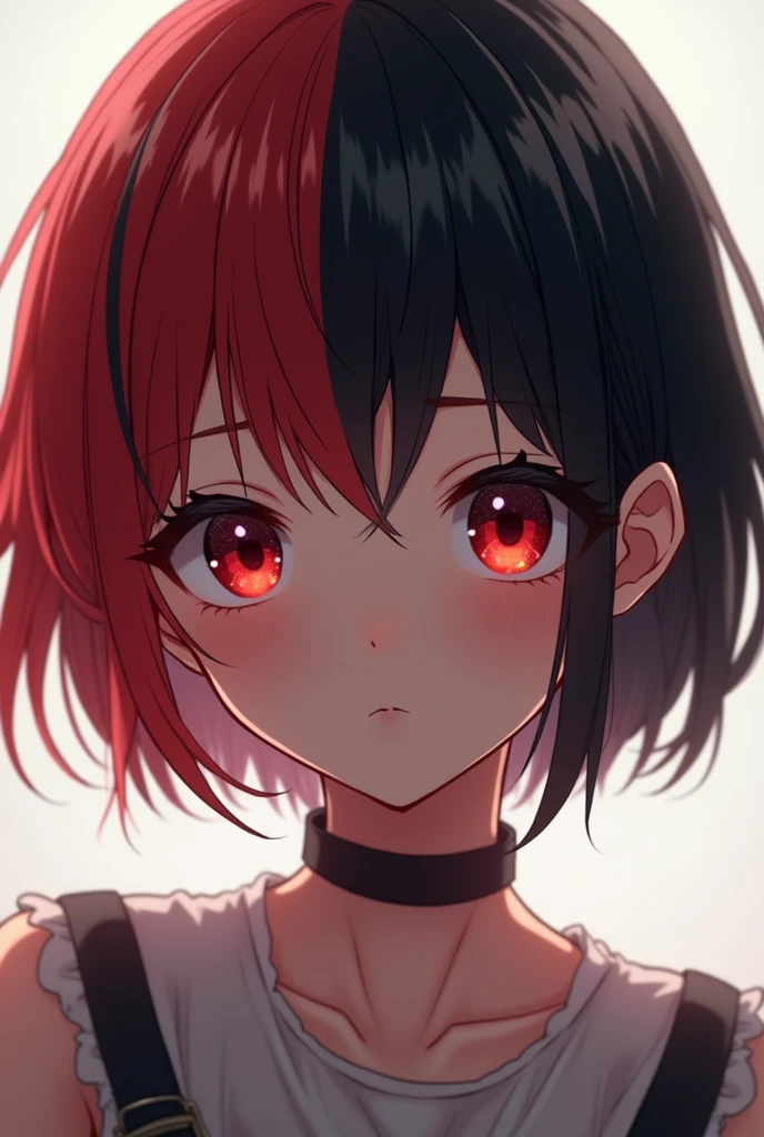(8k, RAW Photos, Highest quality, masterpiece: 1.2), masterpiece, Super Detail,Best lighting, (Realistic and photorealistic photography: 1.4), High-resolution RAW color photos, Highly detailed mouth,ung cute girl, Background Blur, blush, Depth of written boundary, Hair between the eyes,short hair,(red inner hair with yellow hairpin:1.2),(red eyes:1.3),(Oily skin:1.1),Black Hair,in the midnight green park pavement,outside,short,young,standing straight:1.1,medium breae to viewer,shame,embarrassed,(white bra and Panties), (ng far black jacket by her own hands:1.3),(fullbody),tears:1.3,constricted pupils,some people watching her from far,Night