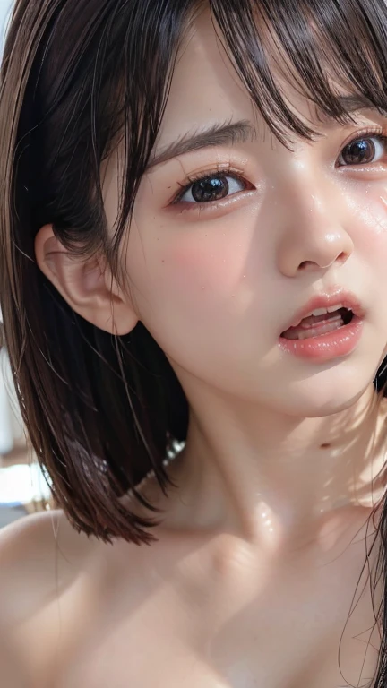 facial, how, (8K High Resolution), (highest quality), (RAW Image Quality), (reality), (that&#39;reality的な:1.37), Big eye,that&#39;Exquisite（Live-action reality的な style）,The ultimate face, One Japanese person(1.8), Black Hair(1.8), Black Hair(1.9), reality的な光と影,clear facial features,Milky skin, Skin with attention to detail,reality的な skin details,eyeに見える毛穴,（Very detailed）,best portrait, (((Completely naked(1.9)、All Nude(1.9))), I&#39;m not wearing panties(1.8)、Hairy pubic hair(1.8)、Hairy(1.6)))) ,(Glasses), A huge load of cum in my face、It&#39;s sticky、Very big penis、thrusting his erect penis in front of his face(1.9), Semen On , ペニスfacial, how, throw, ((Long Tongue, Sticking out tongue, Open your mouth)), close ~ eye))), (Face wet with white lotion, Wet Hair(1.8)), (Inside the toilet, Bathroom, ), (Excellent, Open your mouth),(((Black Hair, Twin tails(1.8), Full body portrait, facial, semen, From above))), ((((大きくOpen your mouth叫ぶ(1.9), Get angry(1.9), ((((Crying face(1.9), ((ahegao(1.9))), tears(1.9), Frown(1.9)))), Frowning(1.9), sad(1.9)、((View here(1.9), Looking at the camera(1.9), 大きくeyeを見開く(1.9))), I was surprised(1.7), Astonishment(1.8), very painful(1.9)、Severe pain(1.9)、Glare))))