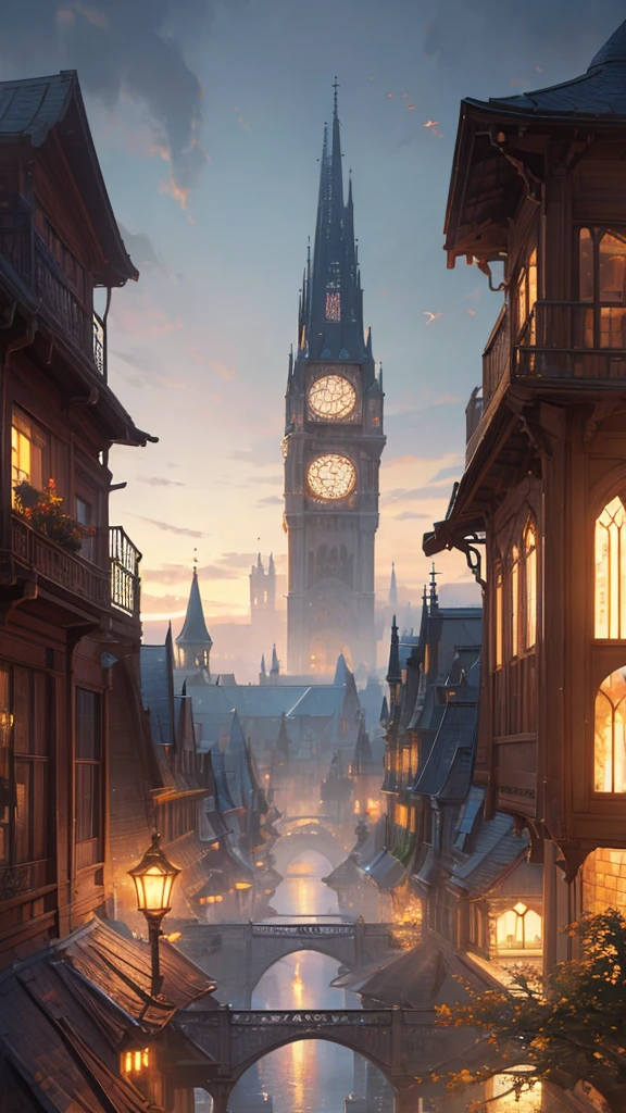 mist, By Thomas Kinkade, Aaron Wiesenfeld、Beksinki、Adrian Eversen、Geodiminus plankevicius、Escher, Complex and sophisticated texture, Matte Painting Details, Deep color, wonderful, Intricate details,masterpiece, accurate, Best Quality, 