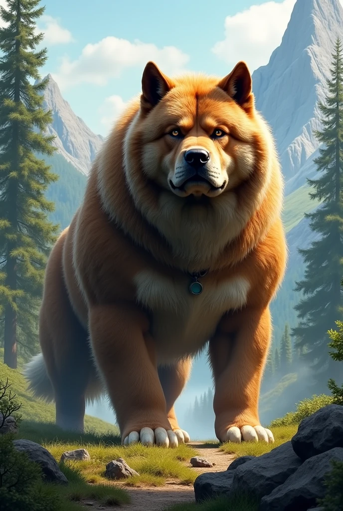 A big dog