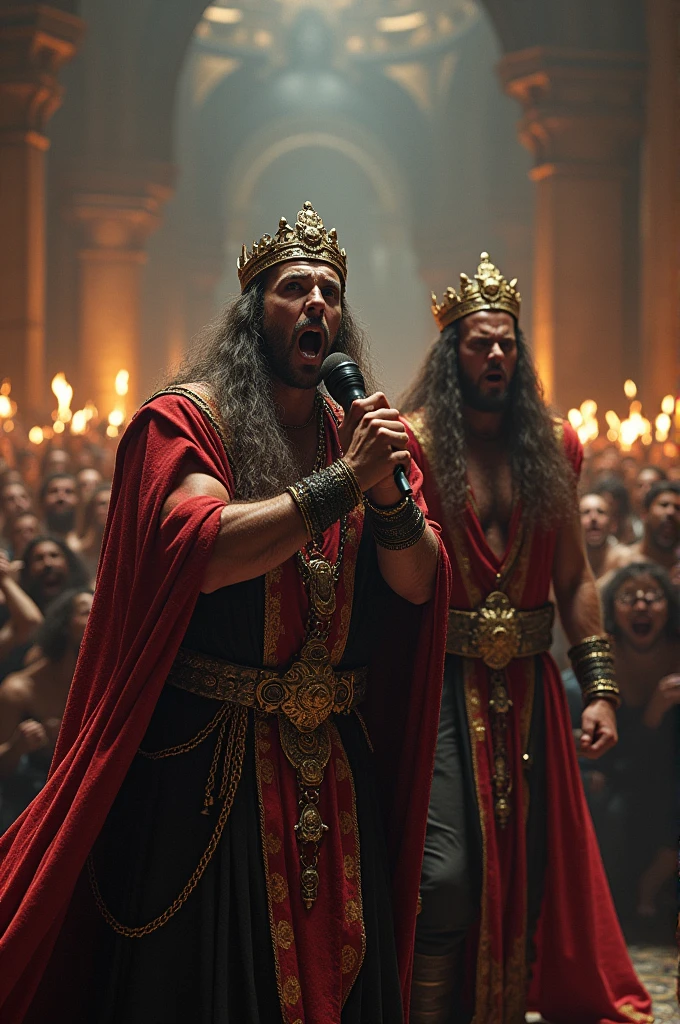 The lumberjack then declares his second wish: “I wish to imprison Your Majesty in the dungeon for a month.” The king is enraged