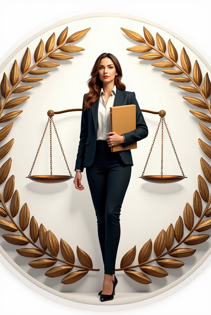 (Lawyer), In front of the magnificent court, a statue of a female lawyer holding a legal code inspires everyone who sees it with the spirit of the rule of law, full body, award-winning, cinematic still, emotional, vignette, dynamic, vivid, (masterpiece, best quality, photorealistic, Professional, perfect composition, very aesthetic, absurdres, ultra-detailed, intricate details:1.3)