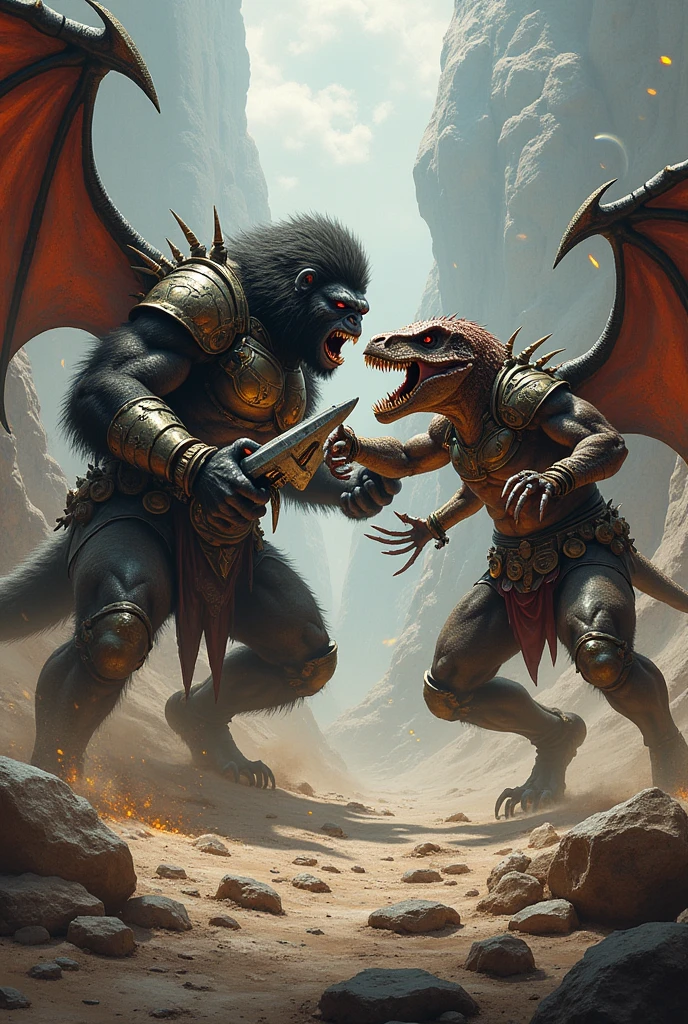 Boar Warrior with Baseball Bat vs Orgre Magic