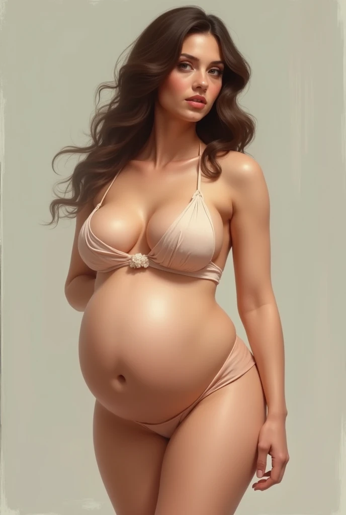 ager, Girl, realist, full body, big tits and ass, naked