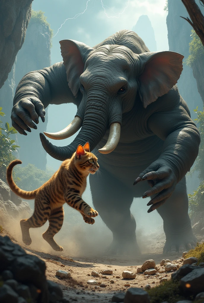 Sher aur hathi ki ladai