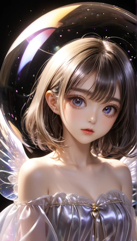 ((masterpiece)),((highest quality)),((anatomical)),((realistic)),((detailed description)),((cute)),((のcute部屋)),(((fallen Angel))),((beautiful eyes)),((baby face)),((petite)),((smile)),((white teeth)),