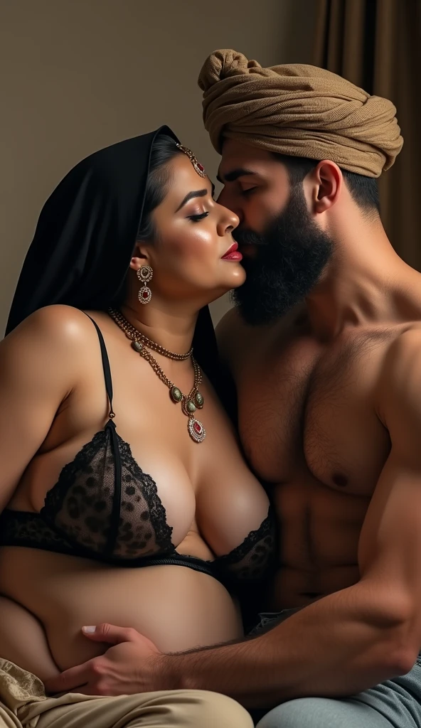 1 boy 1 girl, couple in passionate sex, holding waist and breasts, on all fours, Best quality, highly detailed, masterpiece, Indian princess and prince, doggystyle sex,   thick muscular thighs, perfect hairy pussy with big clitoris, curvy hourglass figure, Rajkanya, naked, bald muscular man with thick long erect penis looking at girl, highly detailed penis and testes, Masterpiece, extremely gorgeous woman, matchless Beauty, portrait, Peter Paul Rubens style, Woman, middle ages, classicism, andrey atroshenko style, painting, long hair, styled hair, traditional media, realistic, figurative, fine art, detailed Art, oil on canvas, HDR, 8K, original character, high resolution, high detail, focus on the face, intricate, flawless, fluffy hair, Peter Paul Rubens style, By Peter Paul Rubens, sharp picture, avoid crown or mukut in picture,