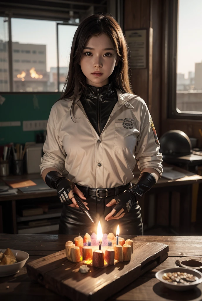 KOREAN FOR FREE FIRE IN HALF HUMAN AND THE OTHER GHOST