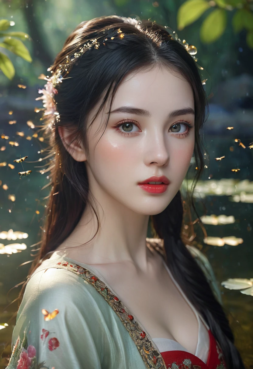 (Shoulder length black bob straight hair:1),((((8K))),((Extremely detailed CG)) ,(wallpaper),16K,((extremely delicate and beautiful))，(((masterpiece))),(((best quality))),(((超high resolution))),beautiful lights，perfect lightning，Realistic shadows，[high resolution],(Smooth and flawless fair skin:1.5),The facial details are extremely delicate,(Perfect body：1.1),Ultra Detailed,A beautiful girl,Small head,((very short ponytail)),Small face,Confused eyes female:1.3),(blush:1.3),Exquisite makeup,(Small Breasts:1.1),flat chest，Slim，Thin,happy,(Smile:1.2),(See-through lace pajama dress:1.3),clavicle, Cleavage,(Night view:1.5),in the kitchen,Warm indoor lighting,((sit in a chair next to the table)),(There is a large cup of coffee on the table:1.3),(Blue green background),looking at the audience,(Close-up of upper body above chest:1.2)

