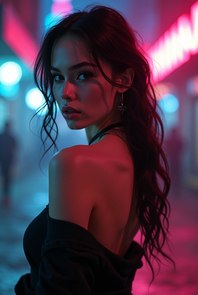 Cyberpunk femdom strapon porn