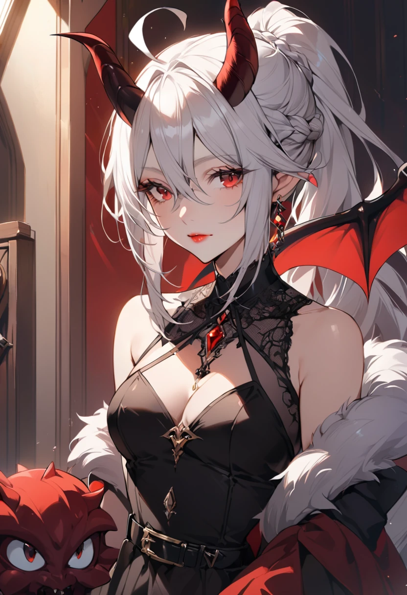 demonic woman with horns and red eyes, succubus, beautiful succubus, beautiful elegant demon queen, demoness, succubus, medieval, dark fantasy style art, queen of darkness, queen of hell, dark fantasy art, in style of dark fantasy art, queen of the underworld, diablo 4 lilith, fantasy dark art, cinematic, sfx, dark powers