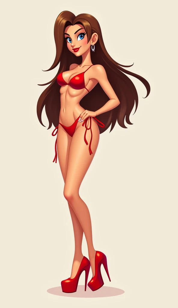 Draw a nude Japanese woman.!