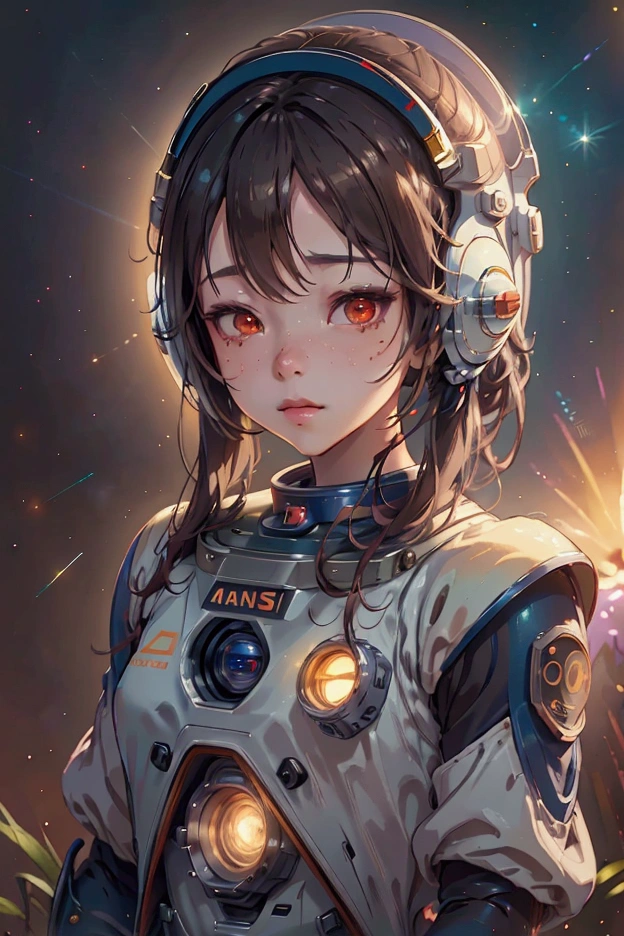 anime girl in space suit with helmet and glowing eyes, portrait anime space cadet girl, portrait armored astronaut girl, ross tran 8 k, high quality digital concept art, portrait of an ai astronaut, sci-fi digital art illustration, portrait beautiful sci - fi girl, makoto shinkai ( apex legends ), 4k highly detailed digital art, 8 k high detail concept art