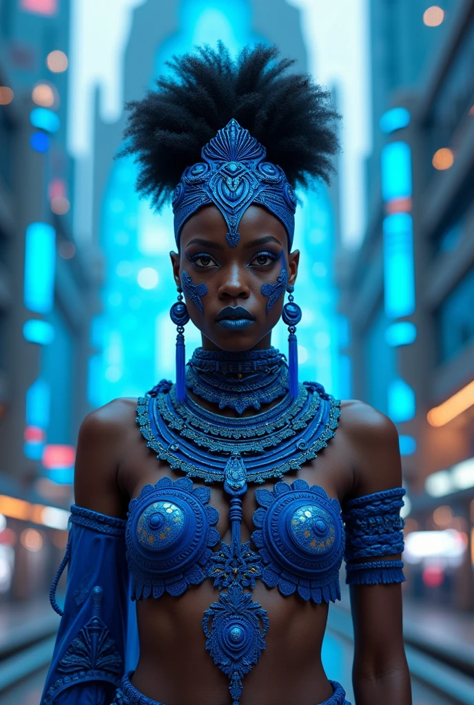 CG superior,(Masterpiece),(incredibly detailed),(maximum quality),1 girl,African goddess Yemanjá, Colorant, The predominance of blue, perfect bodies, sketchpad, hand painted, mysteriously, courage, realistic sketch, rough sketch, A strong mix of dark colors and loose lines., bold lines, portraits,full bodyesbian, african symbol, A symbol of water,dark themes, lovely big breasts,dynamic poses