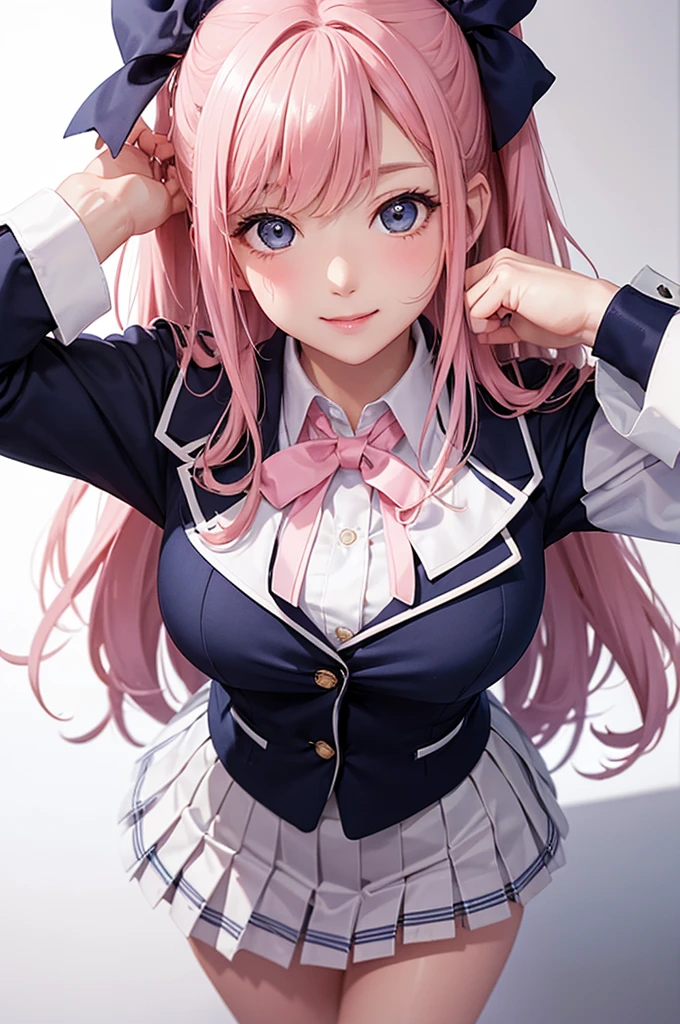 Mafuyukirisu, mafuyu kirisu, (blue eyes, braid, long hair, twin braids, pink hair), nude, (pussy:1.2)
BREAK , (minishirt:1.3), suit jacket, white shirt, blazer, (school uniform), sitting on table, (look from below), ((arm behind on back))
BREAK looking at viewer,
BREAK, classroom,
BREAK (masterpiece:1.2), best quality, high resolution, unity 8k wallpaper, (illustration:0.8), (beautiful detailed eyes:1.6), extremely detailed face, perfect lighting, extremely detailed CG, (perfect hands, perfect anatomy),