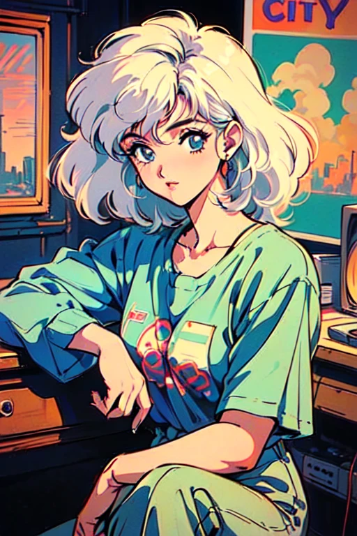 (80's, retro, city pop poster:1.5), (album cover), (masterpiece, best quality), (anime, illustration), (pastel colors:1.4), 
best photo pose, dynamic angle,
girl, solo, smile, perfect detail eyes, delicate face, 
high fashion, <lora:add_detail:0.5>,  <lora:80'sFusion:0.6>