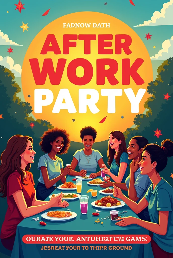 <lora:Romare Bearden Style:1>Romare Bearden Style - Romare Bearden, and Mark Bradford combine styles to create depiction backyard bbq, exudes confidence, grace, and a sense of empowerment, reflecting the spirit of the era 2020s