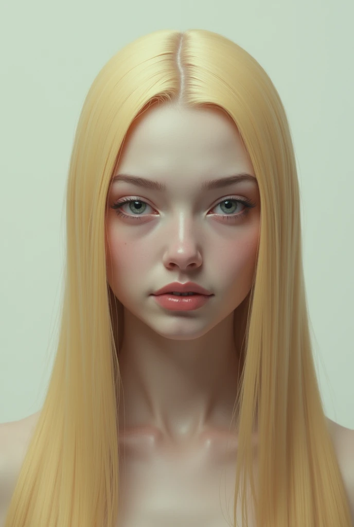 (completely naked), (whole body), (Best Quality), (missile-shaped nipples), (protruding nipples)), (small breasts), (slim body)), (tiro de whole body), blonde with long hair with a crown on her head along its entire length
