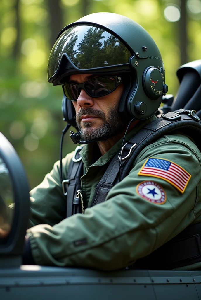 pilot, military, helicopter, MH-60 blackhawk, gear, vest, pilot helmet, sunrise, helicopter pilot, military, modern, USA