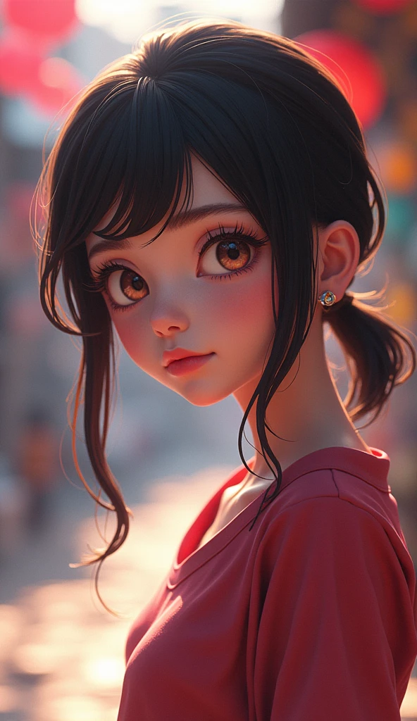 (masterpiece,Highest quality:1.4),(8k,RAW Photos,Photorealistic:1.4),Ultra-high resolution, ,(Glowing Skin:1.4),Detailed肌,Detailed顔,Detailed目,(Beautiful and shining eyes:1.2),Symmetrical eyes,Detailed耳,One person,Natural Makeup,(((Game Idol))),(Japanese Face),Detailed背景,Vivid background,Beautiful and shiny hair,,((Average teenage breasts)),,(Detailed Cinderella,Live-action adaptation,Anime movies),,((Sharp Face)),Natural light,,(Very detailed ,,online shopping,LUMINE® Market,),Cleavage,Upper Body,,(Detailed,Location was great.),