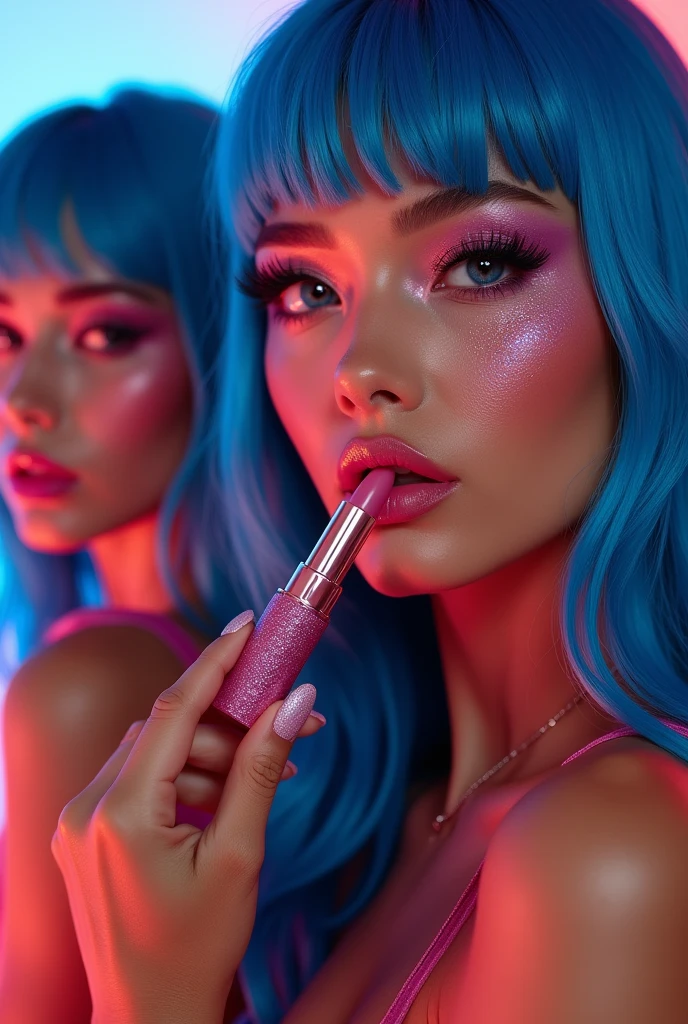 a beautiful young woman, (1girl:1.2), detailed face, detailed eyes, detailed lips, long eyelashes, colorful sheer fabrics, bright colored hair, erotic dance, seedy candyland bar, dangerous crowd of gummy creatures and gummy villains, cinematic lighting, vibrant colors, neon lights, glowing, dreamlike, surreal, psychedelic, (best quality,4k,8k,highres,masterpiece:1.2),ultra-detailed,(realistic,photorealistic,photo-realistic:1.37) caption at the top or bottom in gun shot letters is 'Sticky Sweet!' (Show all of her from head to toe, show her entire body)
