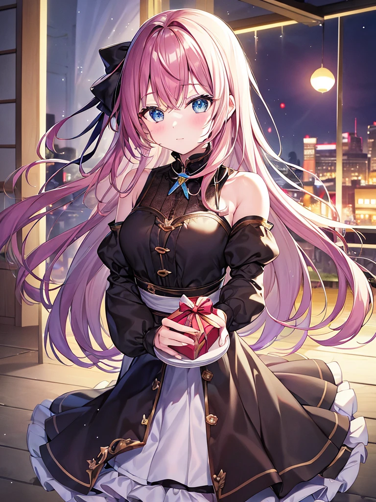 She was a pretty Japan schoolgirl magical girl。She has pink twin tails with ribboned hair and、He had big light blue eyes.。Her face is small and round、He had a sharp nose and plump lips.。Her skin is white and shiny,、I had pink blush.。Her body is delicate and dainty.、Had fluffy curves and balance。She wore a white and pink swimsuit-style costume。The costume is decorated with lace and ribbons.、The ruffles and skirts were fluffy.。The costume exposed sexy parts of her breasts, buttocks, thighs, etc.。She has a magic wand and、A necklace with light blue jewels and、With a hairband with a pink ribbon、White lace socks and、She also wore white shoes with pink ribbons.。
She was riding a Ferris wheel at a seaside amusement park。The Ferris wheel is a colorful gondola spinning.、It was sparkling in the night sky。The sea is dark and blue、The waves were quiet and calm。The sky is full of stars、The moon was shining brightly。The background has depth and perspective.、It looked realistic and three-dimensional。(quality: 2) (image quality: 2) (detail: 2) (masterpiece: 2) (official art: 2) (meticulously detailed masterpiece: 2) (realistic in every detail: 2)
The camera shot from her front。The camera focused on her face, chest and legs and other attractive parts。The camera captured her cute facial expressions and gestures such as smiles, winks and poses.。The camera caught her gaze waving at the camera。The camera told her that she was the cutest and absolutely invincible magical girl in the world.。
(quality: 2) (image quality: 2) (detail: 2) (masterpiece: 2) (official art: 2) (meticulously detailed masterpiece: 2) (realistic in every detail: 2) (human body based on human anatomy: 2) (shape retention of fingers: 2) (attractive eyes: 2)
This portrait was created using the world's best cameras and lenses。Camera settings have been adjusted to fit the scene perfectly。The camera settings are as follows。
shibori:f/1.4
Shutter Speed:1/1000 seconds
.ISO:100
focal length:50mm
White Balance:oat
Exposur