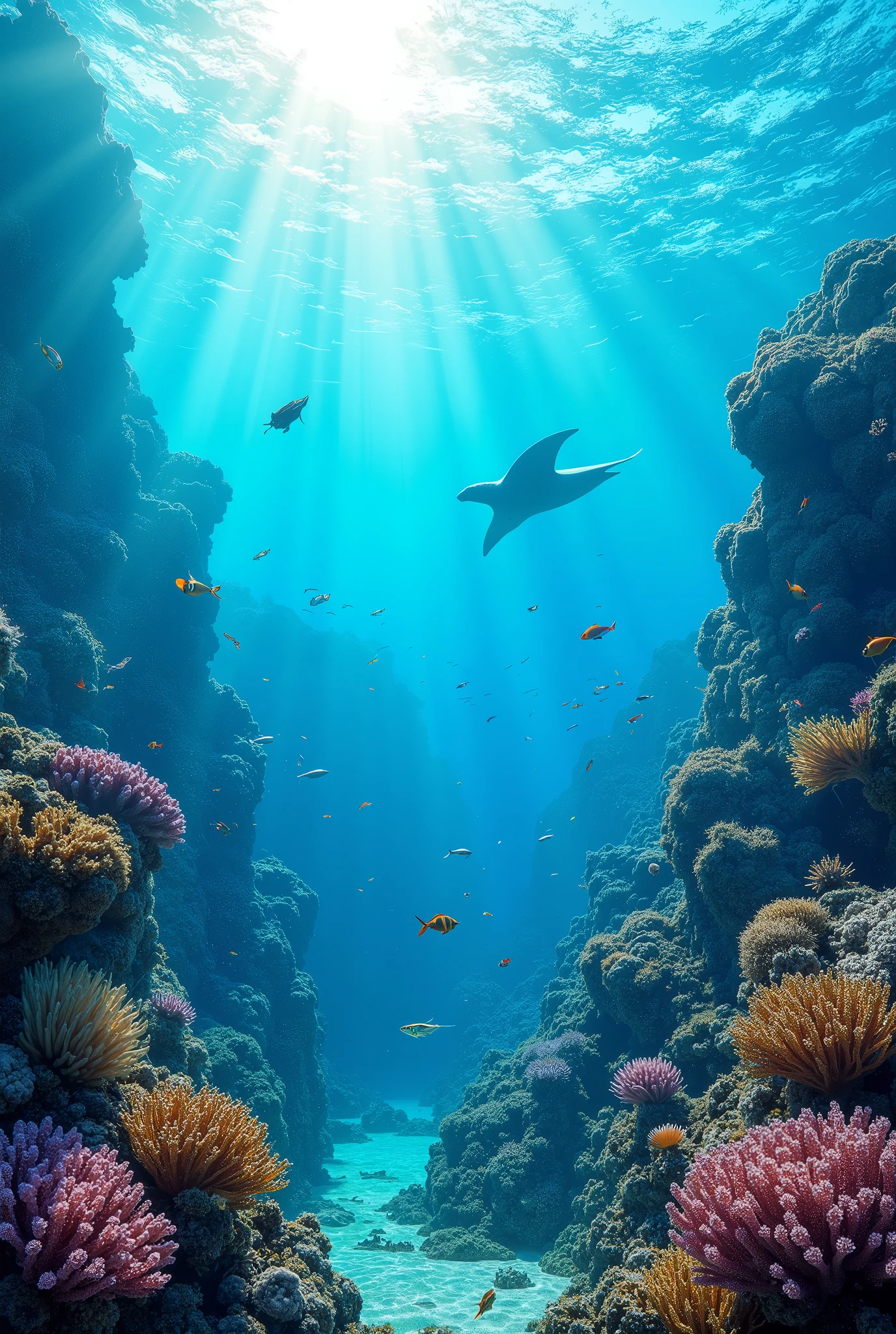 Underwater seas