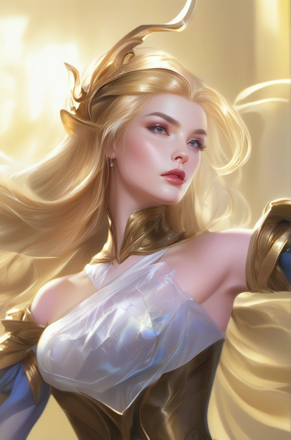 a close up of a beautiful with a sword in a dress, artgerm detailed, ig model | artgerm, extremely detailed artgerm, artgerm. high detail, artgerm lau, alluring elf princess knight, artgerm style, artgerm 4 k, style artgerm, portrait knights of zodiac girl beautiful, realistic, 4k