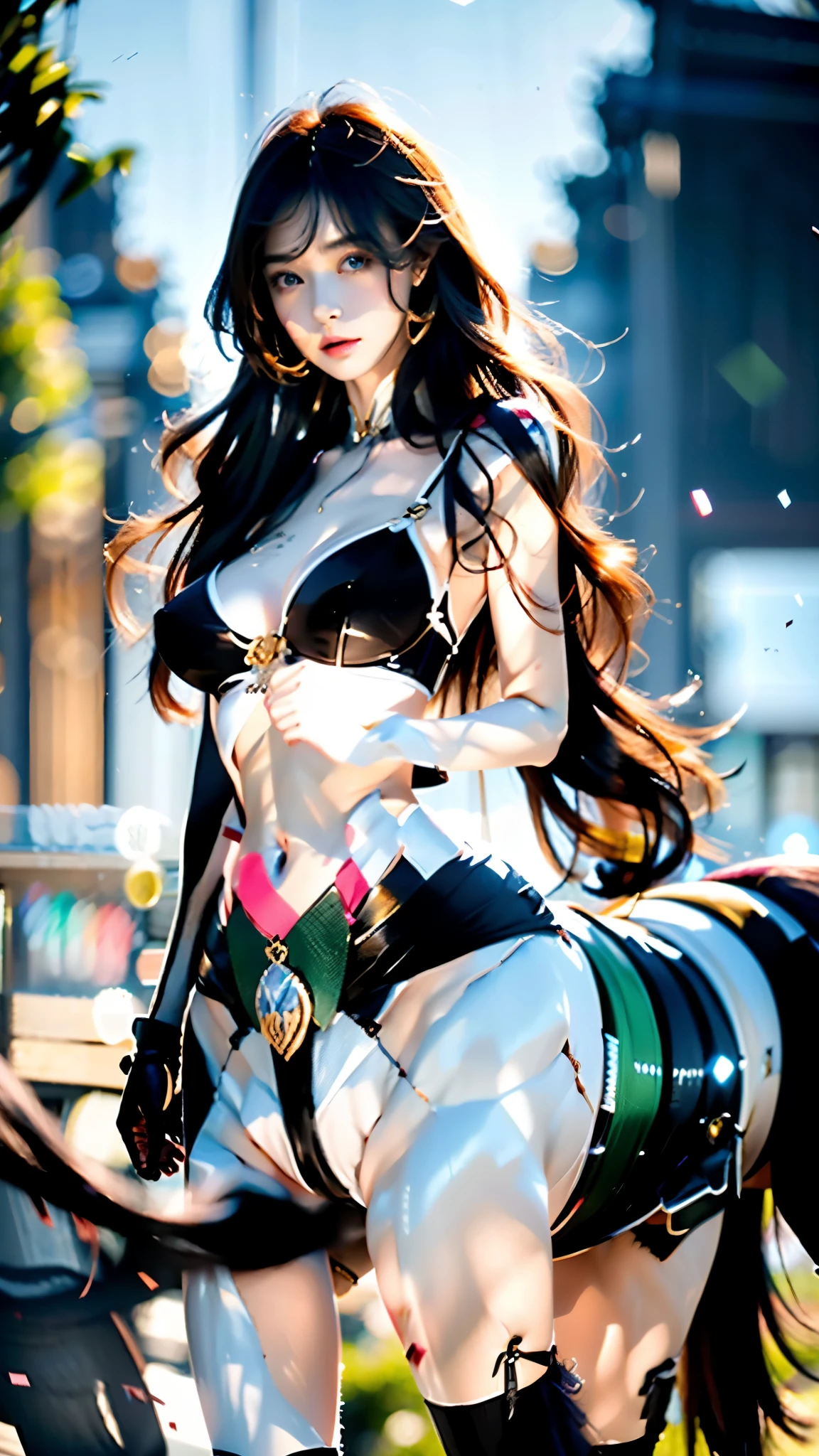 (best quality,4k,8k,highres,masterpiece:1.2),ultra-detailed, College Girl walking around college campus, strutting her stuff, Smiling and laughing, Flirting with the viewer, HDR, 8k, absurdres, cinestill 800, sharp focus, add_detail:3 (solo woman) anime Villainess