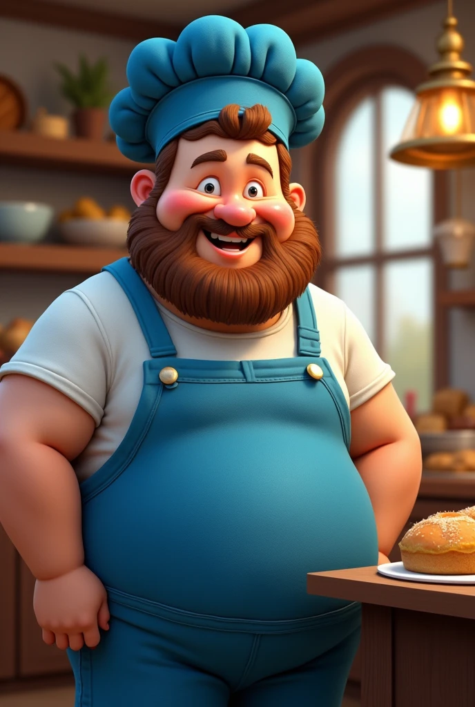 fat old man, laugh, food, red beard, detailed portrait, realistic, photorealistic, ultra-detailed, 8k, best quality, masterpiece, warm lighting, vibrant colors, oil painting, chiaroscuro, impasto, atmospheric, intricate details, dramatic composition