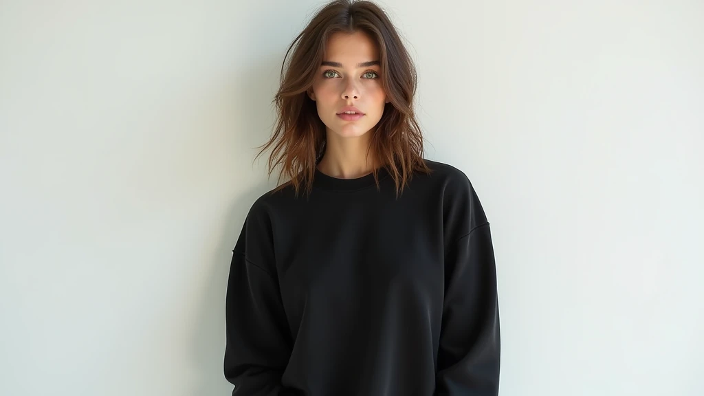 closeup headshot of S252_GretaBrooks,an attractive woman,in front of a (metal-wall:1.1),wearing a (crewneck-sweatshirt:1.1),(4k, RAW photo, best quality, depth of field, ultra high res:1.1),(absurdres, intricate, photorealistic, masterpiece, ultra-detailed:1.2),