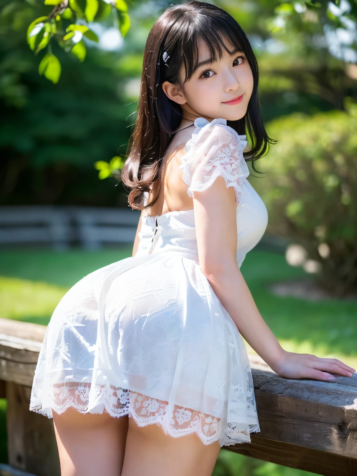 (8k RAW photo:1.1),natural lighting,(beautiful Akihabara maid stands at English garden in black Gothic maid costume and headdress),(lift skirt showing slut between legs without lingerie :1.3),(no makeup),((cute round face)),(smiling),((realistic)),highschool student, braid hair-up and straight bangs,bright pale skin,((baby face blushing)),childish look,matt skin,no makeup,ultra cute, transparent eyes, adorable charm, elegance,Render in a realistic style with meticulous attention to detail,photorealistic, transparent air, (best quality, masterpiece, ultra detailed, ultra high res, photorealistic, raw photo, absurdres, absolutely resolution:1.3), photographed by professional photographers using the highest quality equipment