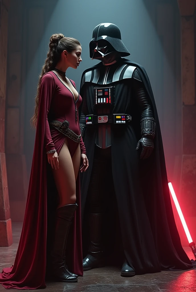 Two Jedi Men Fucking Bimbo Sith Girl At The Same Time, one jedi fucks ass, second jedi fucks pussy, double penetration, dp