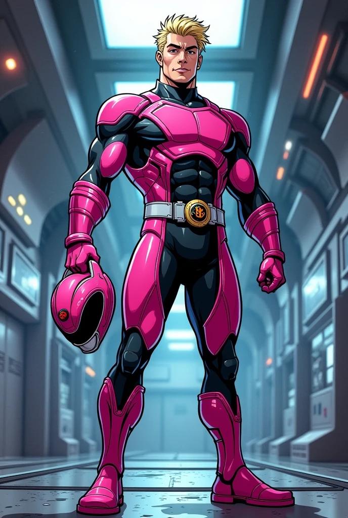 animation, Highest quality, Highest quality, High quality illustrations, masterpiece, Ultra-high resolution, Detailed Background, alley, night, wall graffiti art, Absurd, Perfect Anatomy, performance, Good lighting, Shadows in the movies(kemono, Furry Personifi猫ion), horse, Muscle Body, Pink rubber suit, latex, neon, neonライト, neonカラー, Bodysuits, Cyber Suit, cyber punk, Rubber mask, Harness, big bulge, Dynamic Angle