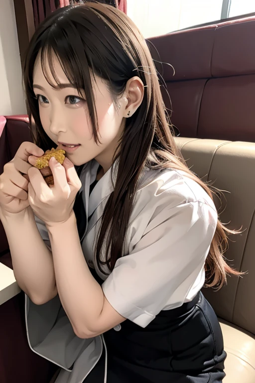 ((Browsing Caution))、masterpiece、最high quality、high quality、Best image quality、8k、最High resolution、High resolution、最high quality、RAW Photos、Bukkake Photos、((Face close-up))、Realistic human body with attention to detail、Detailed and realistic skin、Realistic face in every detail、Realistic reproduction of every detail、Detailed and realistic lips、Detailed and realistic teeth、Realistic ears with great attention to detail、Realistic hair with attention to detail、Realistic breasts with attention to detail、Realistic areola with attention to detail、Realistic nipples with attention to detail、Realistic hands with great attention to detail、Realistic fingers with attention to detail、(Beautiful Hands、thumb1reference4)、((Beautiful Japanese Girl))、((Elementary school girl))、((Cute 12 year old girl))、((Junior.Idol))、(Young Face)、(Black Hair)、(Random Hairstyles)、((nude))、((Flat Chest、Small breasts))、((immature body shape))、((Glowing Skin))、((フルnude))、((オールnude))、In the dark basement、restaurant、Fast food、morning、Excessive sweating(Sweaty:1.3), ((Detailed depiction of semen))、((Sperm production))、((Egg white sperm))、((There is food on the table(Sit on a chair and eat))、((Dining scene))、((Eating sperm-covered food))、((A lot of semen))、((Pick up and eat the cum-splattered toast))、((Holding and eating semen-stained toast))