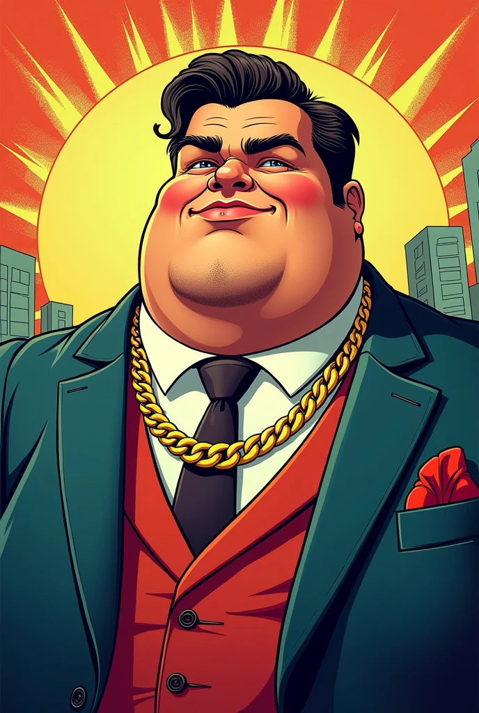 <lora:Alex Gross Style:1>Alex Gross Style - In an Alex Gross-inspired style, the artwork depicts a fat soldier adorned with fuzzy luxury watches full of arms in a luxurious house alongside a bald soldier, satirizing the perceived excesses and disparities within Thailand's military and political landscape.