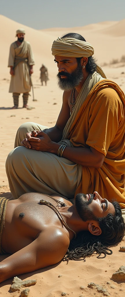 a scene in the wilderness with a group of obese african black spartan warriors walking naked or sitting naked in a relaxed realxed atmosphere and having sexual activities nsfw, They are camped in traditional tents and are naked in thents they occupy. The surrounding desert landscape is arid, with sand dunes and a deep blue sky. Explore os detalhes da vida cotidiana, the activities they are carrying out and the general atmosphere of the time, cinematic film still, 4k, realistic, ((cinematic photo:1.3)) of photorealistic:1.37 african black older chub  sitting naked outside on a couch playing with the penis another black heavy set big bellied naked man, full frontal naked body of an older fat african accurately dipicting ???????, precise detail penis anatomical structure,intricate anatomical structures (perfect symmetry) (meticulous attention to detail)( clear define lines), (depth and dimenson) detail organs and tissue, accurate representation of body systems, (life like textures), (scientifically accurate) exquisite shadings and gradients, (studio lightning),( dynamic composition), human figure, lifelike human body, stunning anatomical accuracy of the male reproductive system, exceptional anatomical porportions, artistic portrayal of human ???????,(anatomical correct penis and scrotum dimension),( authentic depiction of themale  reproductive system), (perfectly rendered a short wide penis  with scrotum fully intact), (meticulous rendering of blood flow and vessels),beautifully rendered human form, realistic skin tones, Fujifilm XT3, long shot, ((low light:1.4)), ((looking straight at the camera:1.3)), full african naked body shot, friendly, shallow depth of field, vignette, highly detailed, high budget Hollywood movie, bokeh, cinemascope, moody, epic, gorgeous, film grain, grainy