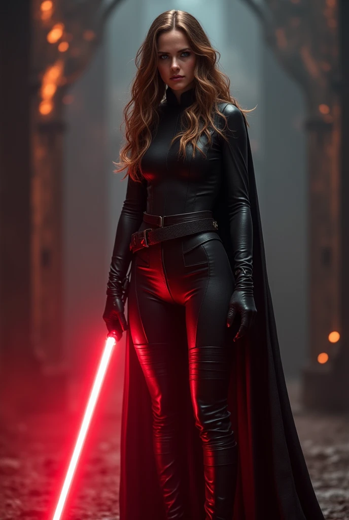 Witch Hat, High Resolution, HD, Long Hair, Red Hair, Earrings, Giantess 67ft tall Emma Watson, Leather Jacket, Leather Skirt, Over the Knee Combat Boots, Heel 3.5 Inches, Glowing Green Aura surrounding her, With Fire, Destroying London in a Fit of Rage,Luaghing manically, Large breasts, Buildings collasped,