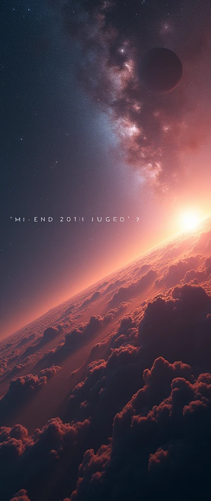 The words "an endless journey" written in small letters at the center of the screen, ((masterpiece, highest quality, Highest image quality, High resolution, photorealistic, Raw photo, 8K)), ((Extremely detailed CG unified 8k wallpaper)), A very small unmanned spacecraft leaves the solar system and travels to a new galaxy, science fiction movie posters, interstellar space,