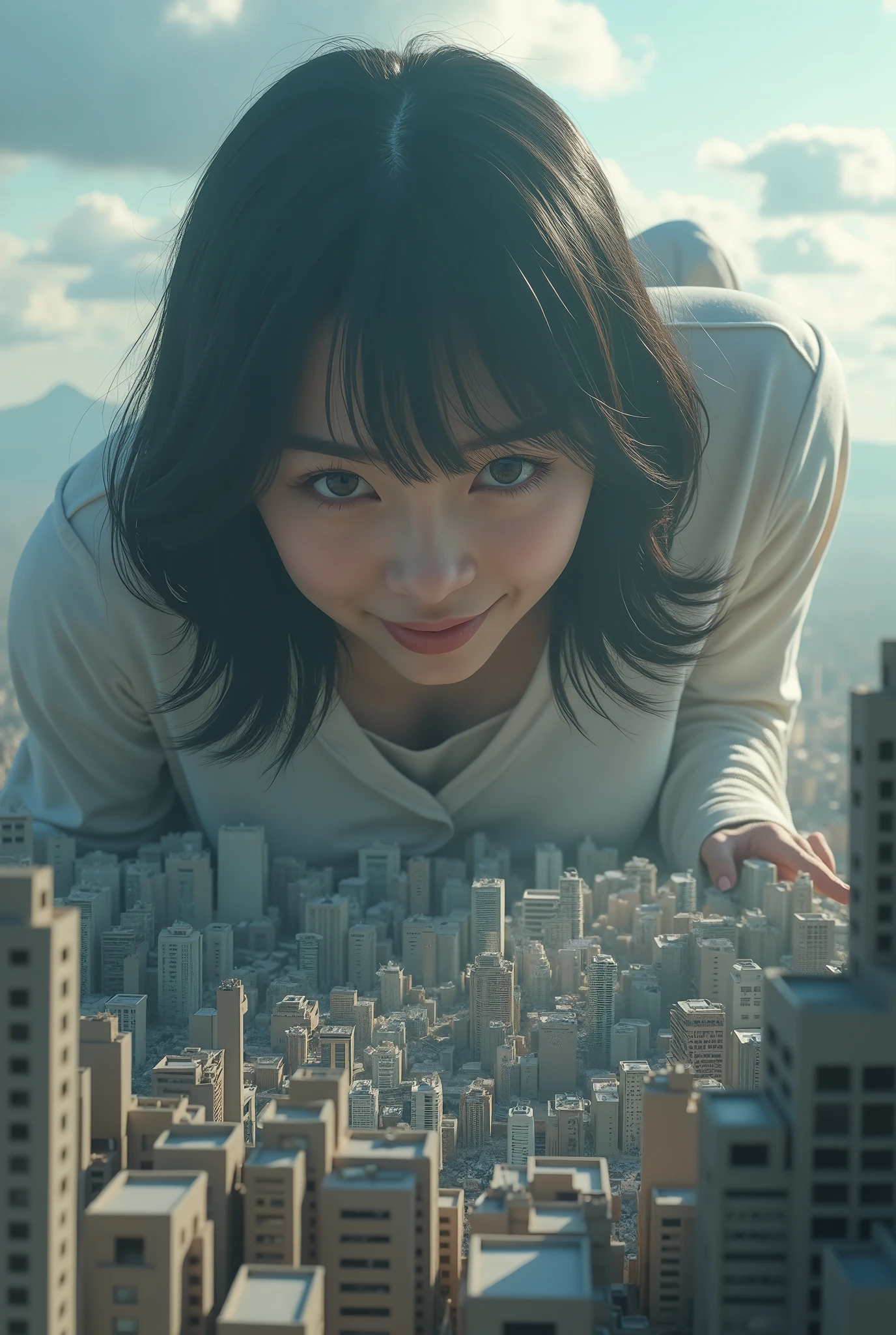 anime characters standing on a balcony overlooking a city, your name, kimi no na wa, your name movie style, ross tran and makoto shinkai, makoto shinkai movie, sakimichan and makoto shinkai, makoto shinkai and bioware, makoto shinkai. —h 2160, fiona staples and makoto shinkai --auto --s2