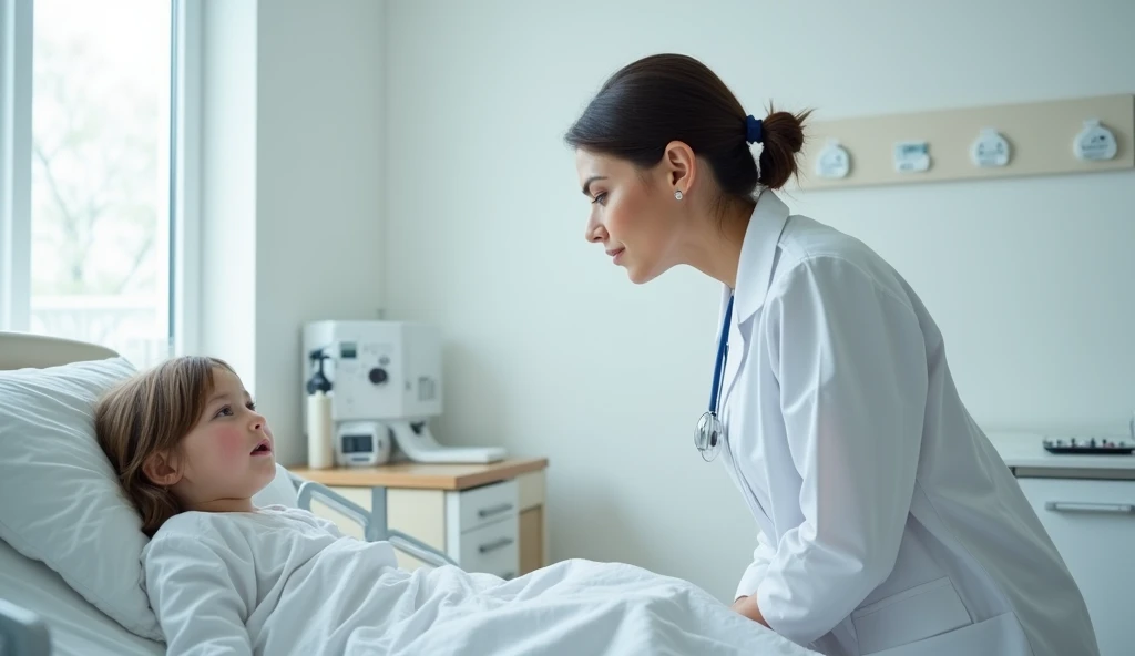 child and doctor