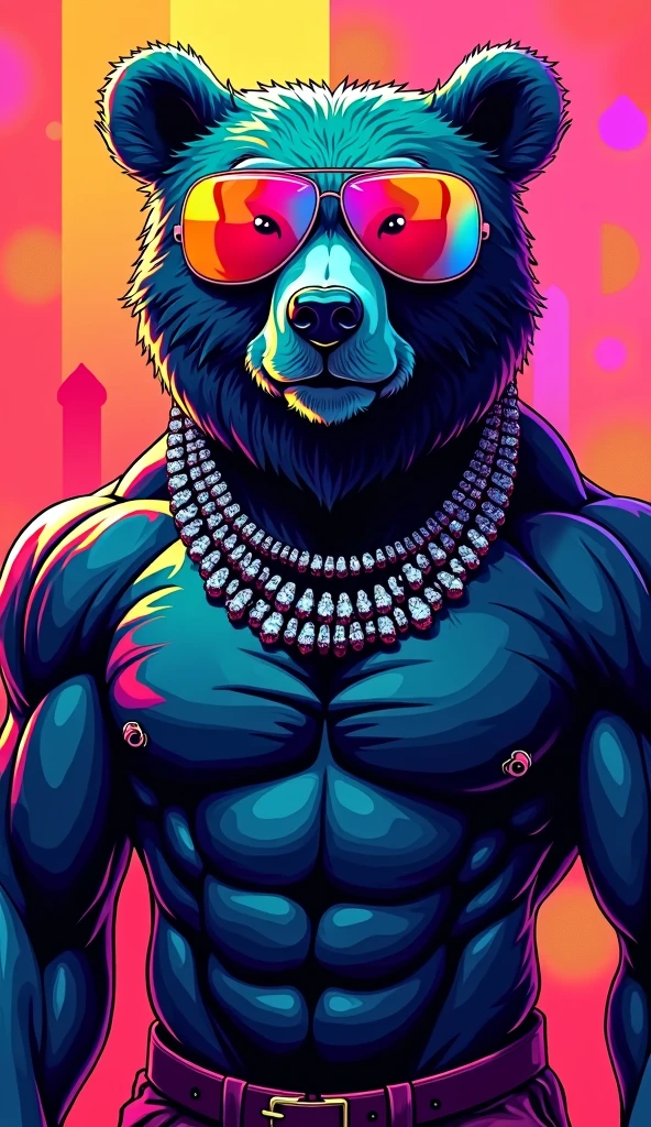 Claro! Here are 10 prompts for creating neon bears: