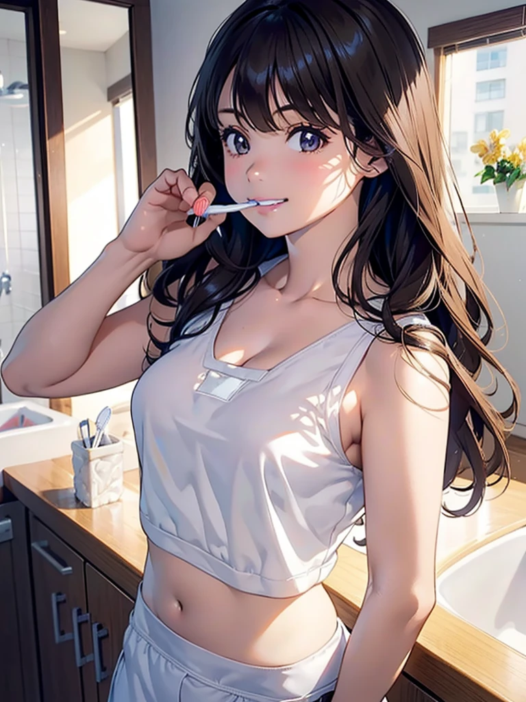 top-quality、Full limbs、complete fingers、1 beautiful woman、beautiful detailed eyes、super detailed skin、sweat、oil、Slender beauty、straight haired、blown hair、french braid、blunt bangs、head tilt、((pink Nurse bikini、covered erectile nipples、very skinny))、cleavage、pink nurse hat、White pantyhose、hospitals、Hospital Room、on Patient bed、(stethoscope)、((((vulgarity))))、spoken heart、（light dark skin：1.4）、(armpit focus:1.5)、(armpit [crease:1.4]:1.3),(perfect hands and finger:1.8)