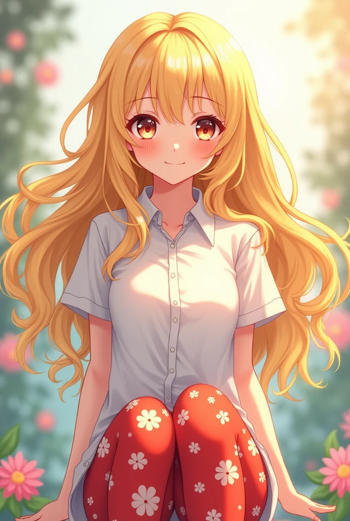irohaisshiki, iroha isshiki, One Girl,Long Hair, Brown Hair, (Brown eyes:1.5), Medium chest, Squint both eyes,blush,happy smile, smile, Shut your mouth.,White Sleeveless Dress,Bare arms,Heart Pendant,Long skirt,Barefoot flower crown,whole bodyがイラストに入るように,Sitting,Looking up from below,
break looking at viewer, whole body,
break outdoors, nature,Flower Field,Large Lake,
break (masterpiece:1.2), highest quality, High resolution, unity 8k wallpaper, (shape:0.8), (Beautiful details:1.6), Highly detailed face, Perfect lighting, Extremely detailed CG, (Perfect hands, Perfect Anatomy),