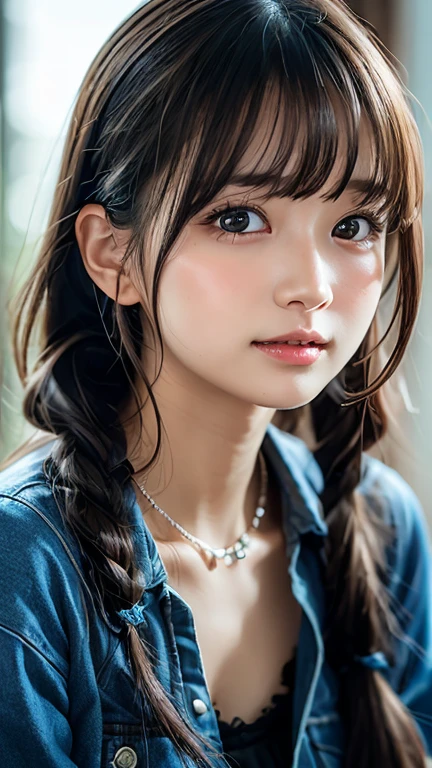8K quality、High resolution、Realistic skin texture、High resolutionの瞳、woman、Sleeveless cycling wear、Princess Hair、thin、リアルなwoman性器、Small and young breasts、、Beautiful cleavage、Gray Hair、thin脚、Sweating profusely、Sweat accumulates in the chest、Re-tie your shoelaces