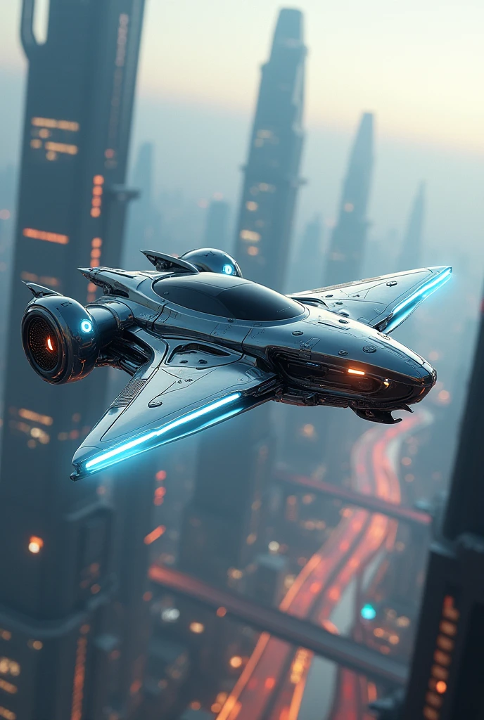 Car flying with wings ai robotics 