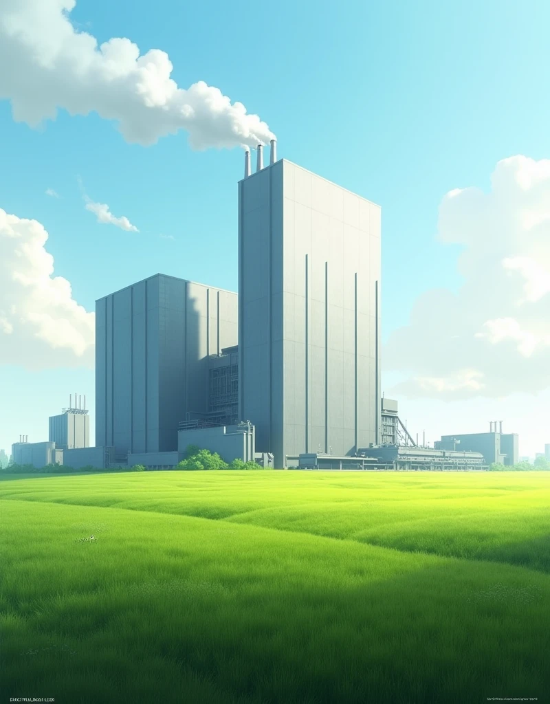 Garden factory,Tall factory,Many yellow marigold ,A few roses,clouds, ultra wide shot, atmospheric, hyper realistic, 8k, epic composition, cinematic, octane render, artstation landscape vista photography by Carr Clifton