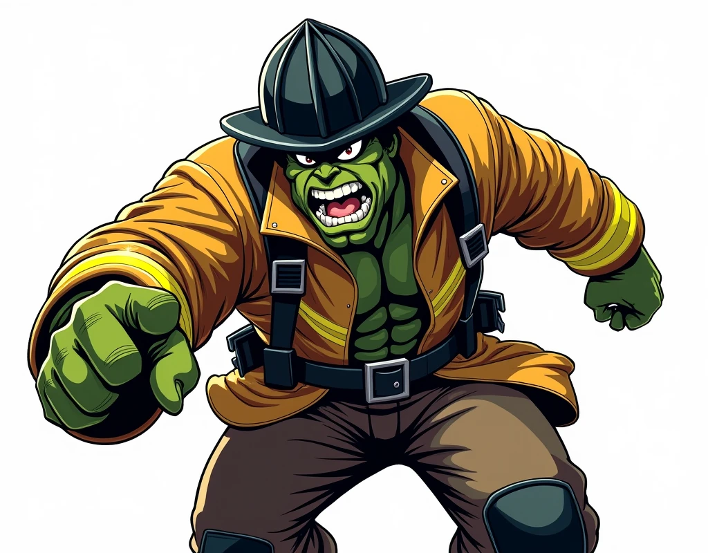 a detailed, cool, trendy, minimalistic zombie firefighter, for a t-shirt design, black background, full color, open professional, firm, artistic, gracious, pretty, expressive, calm, vibrant, intricate, highly diverse, strong dramatic cinematic light, amazing, symmetry, beautiful, stunning, striking, cute, epic, fine detail, colorful <lora:wildlife-sdxl:1> t-shirt_design