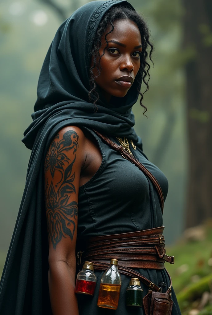 Personagem fantasia, RPG , Latim, Elfa pele negra, utilizando roupa de couro, beco escuro, torch lighting, moonlight lighting, detalhes intricicos, epics, Ultra realismo, 4k
(best quality,4k,8k,Altas,master part:1.2),ultra-detalhado,(Realistic,fotorrealista,photo-realistic:1.37), beco escuro, Elven black-skinned rogues dressed in leather, detalhes intrincados, torch lighting, moonlight lighting, epics, Ultrarrealismo.
Fique atento:
- "Personagem fantasia, RPG , Latim, Elfa pele negra" This part describes the subject - a dark-skinned elven thief。
- "utilizando roupa de couro" Esta parte descreve o traje do personagem - ele usa roupas de couro。
- "beco escuro, torch lighting, moonlight lighting" This section describes the details of the scene - a dark alley,Iluminado por tochas,luar。
- "detalhes intricicos" This section describes the details of the image - there are complex textures and patterns in the image。
- "epics, Ultra realismo, 4k" seios grandes e seios grandes "(best quality,4k,8k,Altas,master part:1.2),ultra-detalhado,(Realistic,fotorrealista,photo-realistic:1.37)" This part describes the quality and style of the image - the image has an epic feel,Super Real,Resolution is 4K,With a very high level of detail。
The generated prompt is as follows::
"ultra-detalhado,beco escuro,Elven black-skinned rogues dressed in leather,detalhes intrincados,torch lighting,moonlight lighting,epics,Ultrarrealismo,(best quality,4k,8k,Altas,master part:1.2),(Realistic,fotorrealista,photo-realistic:1.37)"