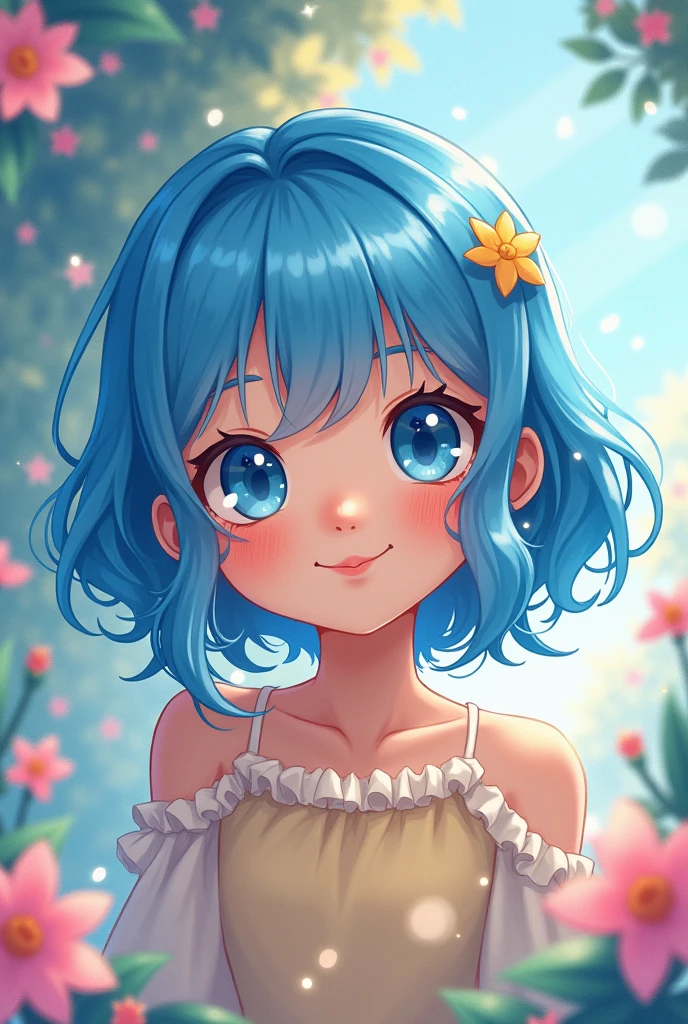 (masterpiece), (best quality), (Extremely detailed),(Messy hair),(illustration), (1 Girl), (Fashion), permanent, fashion model, Looking at the audience, (interview), (Simple background),Beautiful and delicate eyes, Delicate and beautiful face, floating,(High Saturation),(Colorful splash),Colorful bubbles,(shining), Focus on the face, Ponytail, Kamisato Ayaka, Light blue hair, Bangs, Hair ring, Floating flowers, Floating hair, (shining), Optimal lighting, Best shadow,